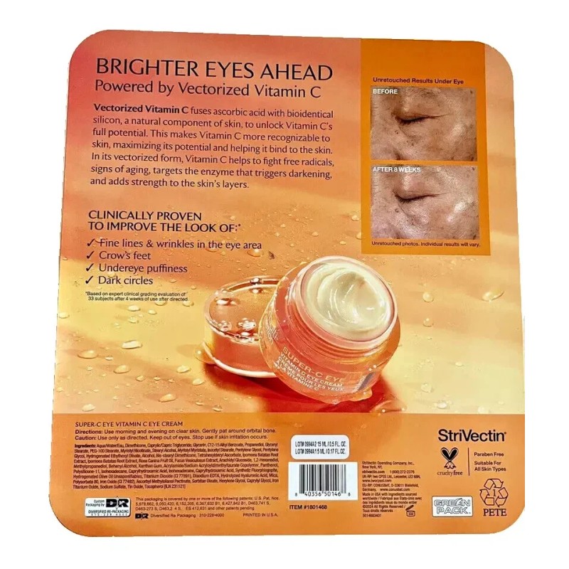 StriVectin New ! StriVectin Super-C Eye Vitamin C Eye Cream,