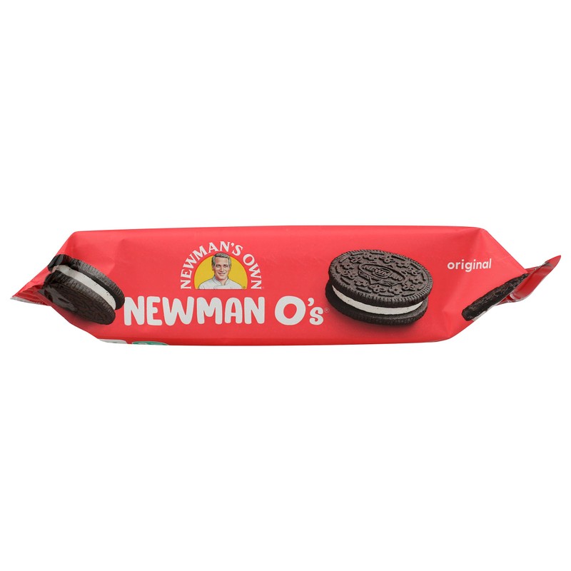 Newman's Own Organic Cookie O Chocolate Vanilla Creme, 13 oz