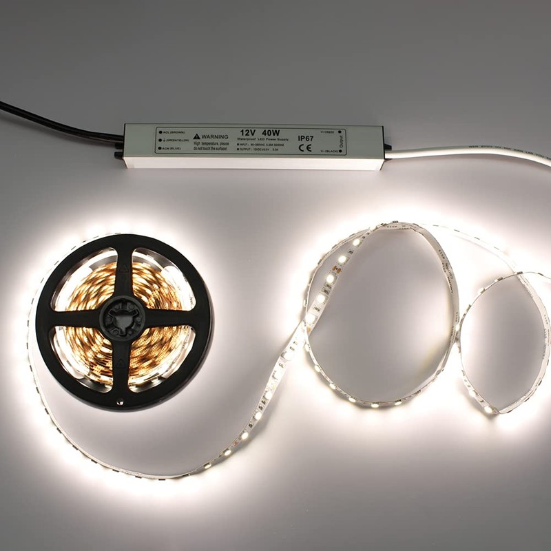 40W 12 Volt LED Power Supply, Waterproof IP67 LED Driver,