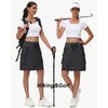 JWM 20" Women's Hiking Knee Length Cargo Skorts Skirts with