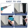 Bompro 4 Pcs Garage Door Mouse Guards, Garage Door Seal