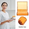 Healeved 5pieces Injection Box for Hospital Use Durable Plastic Syringe