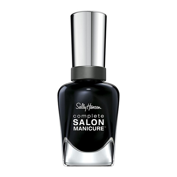 Sally Hansen - Complete Salon Manicure Nail Color, To the Moon and Black 016, White To Black Collection