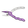 4.5 Inch Aluminum Pliers Grape/Silver
