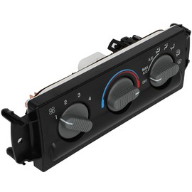 SCITOO Climate Control Module Heater Control Panel A/C Control Module Panel 1999 for Chevy S10 Base, LS, Xtreme, ZR2 2.2L L4 - Gas, 4.3L V6 - Gas, Electric Replace for 16250545