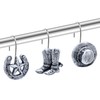 Western Shower Curtain Hooks Rustic Farmhouse Shower Curtain Rings for
