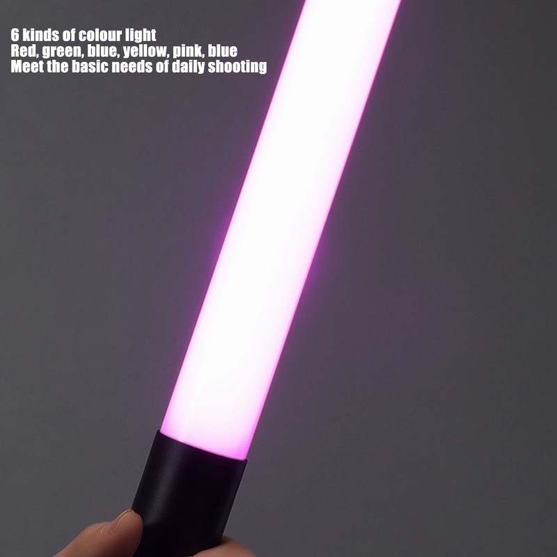 NiceFoto RGB Handheld LED Light Photography Fill Light Stick Rechargeable