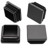 20pcs 1-1/2 inch Steel Pipe Plastic Plug,Pipe Tubing End Cap,Plastic