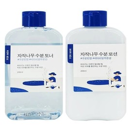 Round Wrap for Men Birch Moisture 2-Piece Set (Lotion 200ml + Toner 200ml) x 2SET (SH) / 라운드랩 포 맨 자작나무 수분 2종세트(로션200ml+토너200ml) x2SET(SH)