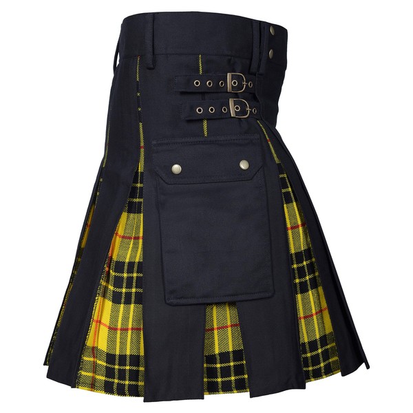Hybrid Tartan Kilt Macleod of Lewis 36"