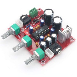 DollaTek 12V XR1075 BBE Audio Amplifier Board Module Circuit DIY Kits, Stereo Sound Processor