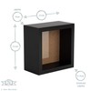 Nicola Spring 2 Piece 4 x 4 3D Shadow Deep