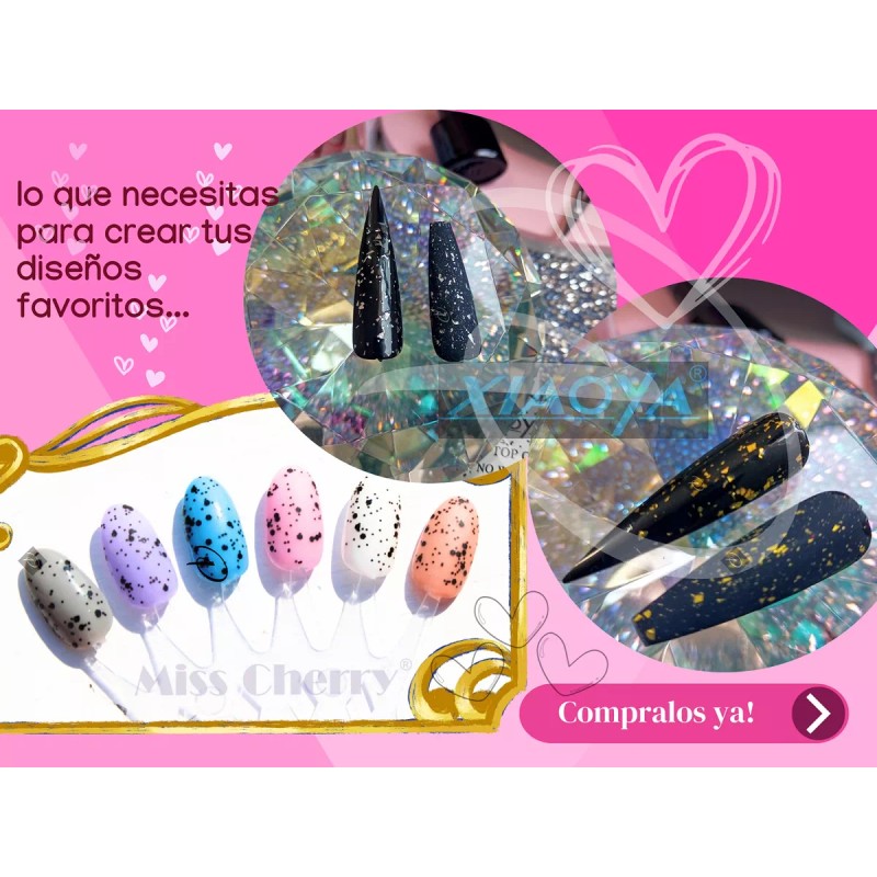 Xiaoya y MIss Cherry Gel Efecto Cáscara Huevo Codorniz Top