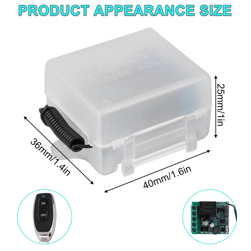 433MHZ FR Wireless Remote Control Switch Wireless 1 Channels: AC
