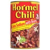 HORMEL Chili With Beans, Less Sodium, (Pack of 12), 15