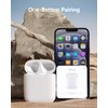 BRILLESS Wireless Charging Case Compatible with AirPods 1st & 2nd