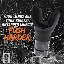 Breathing Trainer Triple Pack – Lung Exerciser for Fitness & Sports | Build Stamina, Endurance & Breath Control | Respiratory Training Device for Runners, Cyclists, Boxers & HIIT (One Size, 3, Count)