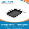 P&P CHEF 9 Inch Baking Cookie Sheet Pan, Carbon Steel