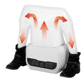 Sichler Haushaltsgeräte Shoe Dryer Hot Air: Shoe Dryer Attachment for Digital Ironing Doll BP-350 (Shoe Heater, Ski Boot Dryer Attachments, Disinfection)