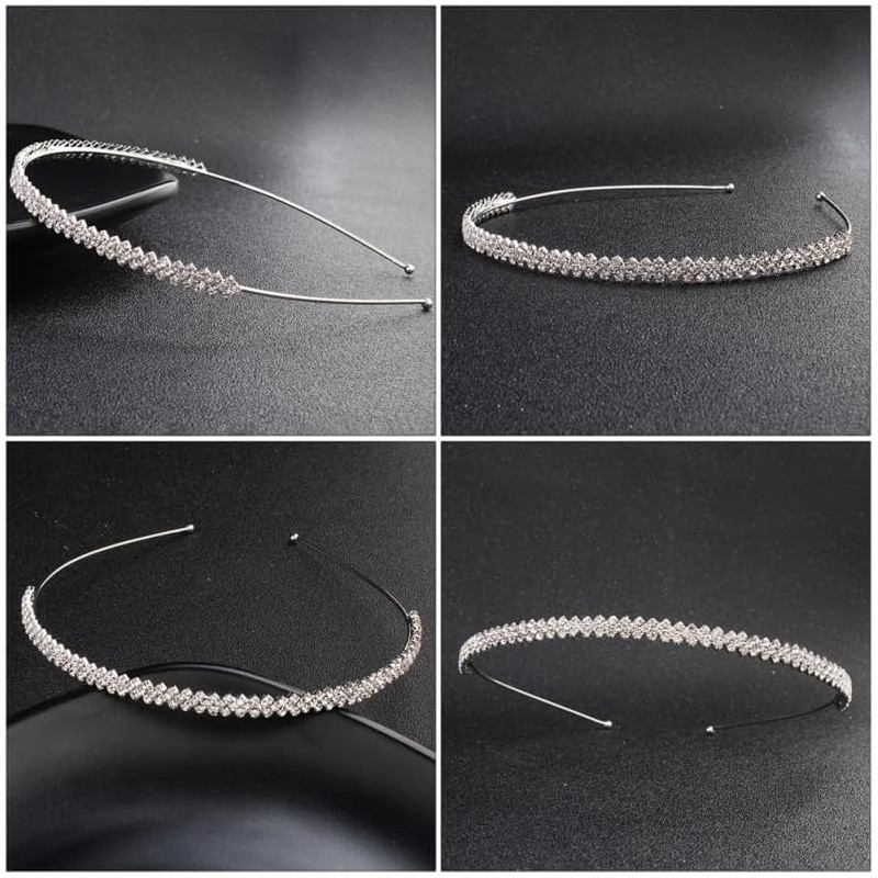 Hemoton Diadema Con Diamantes De Imitación Para Mujer Banda De