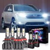 CHUSYYRAY Para For Toyota Highlander 2011-2013 Combo LED faro Hi/Lo