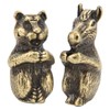 12Pcs Incense Holder Retro Zodiac Household Alloy Home Decoration for