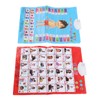 2pcs Chinese English Phonics Posters Multipurpose Fun Early Education Self