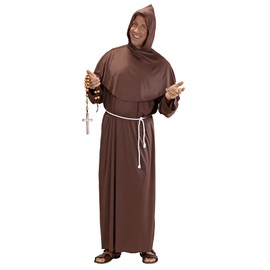 Mens Monk Costume Small UK 38/40" for Friar Jedi Fancy Dress