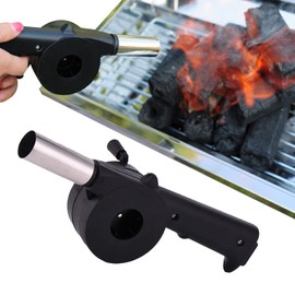 Manual BBQ Blower | Portable Hand Crank BBQ Air Blower,Manual Hand Crank for Outdoor Picnic Camping Cooking Fire Bellows Charcoal Grills Stove