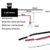 LUORNG 1PC NK-101A Photoelectric Switch, Light Control Sensor Button Switch,
