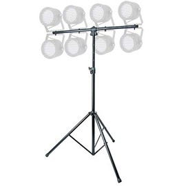 Duramex (TM) 9FT 3 Meter Tripod Stage Light Stand with 4FT (1.2M) T Bar for 8 Lights Black