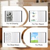 POERMA 2 Pcs Art Portfolio Folder A3, Diamond Art Storage