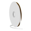 Offray Berwick 1/4" Single Face Satin Ribbon, White, 100 Yds