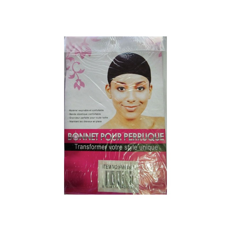 1 Piece Wig Cap Black Stretchable Crochet Wig Cap Mesh