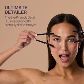 Anisa Beauty Eye Pinnacle Detail Brush – Precision Brush for Eyeshadow, Eyeliner, and Brow Definition – Soft, Synthetic Fibers for Targeted Application