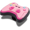 Crocs Jibbitz Pink Gaming Controller, No Size, Polyvinyl Chloride, No