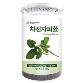 Hello Green 차전자피환 250g(통) Psyllium Husk Powder 250g (Container)
