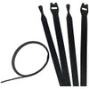 8" Long Hook & Loop Wrap Cable Ties - 25
