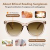 EASY READ-Gafas de sol de lectura bifocales para mujer, lectores