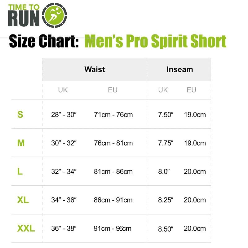 Time To Run Men's Quick Dry Pro Running/Workout/Gym Short With