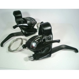 Shimano ST-TX800-8R/L Shift Lever 2 Finger 3x8Speed Left and Right Set Black 933