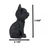 Ebros Sinister TeeHee Pets Grinning Black Cat Figurine 4"Tall Wild