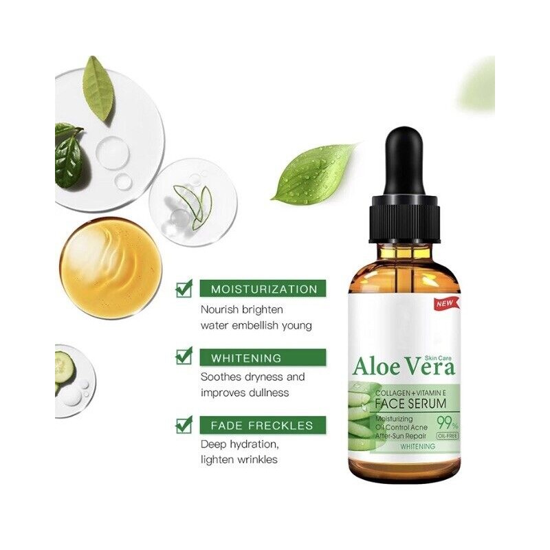Aloe Vera Facial Serum 30 ml All Types of Skin