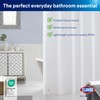 CLOROX Shower Curtain Liner, Premium Lightweight Flexible Waterproof 3g PEVA
