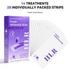 Purple Teeth Whitening Strips | Enamel Safe | Zero Residue