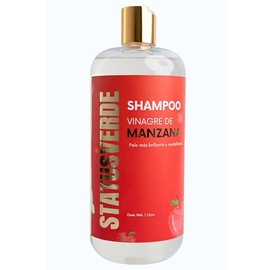 shampoo para cabello de Vinagre de manzana, 1 l, para limpieza profunda, hidratación, brillo,sedosidad y estimulación del crecimiento del cabello.