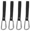 4 PCS Climbing Carabiner Clip, Durable Small Carabiner Clips with