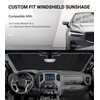 Pigenius Windshield Shade for Mazda CX-5 2017-2025, Custom Front Window