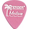 Fender 351 California Clears Guitar Picks, 12 Pack, Burgandy Mist,