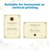 PATIKIL 11.7"x8.3" Certificate Paper, 100 Sheets Blank Award Certificates Paper
